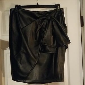 Faux leather skirt never worn